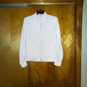 Juicy Couture Pink Bomber Jacket Lightweight Design